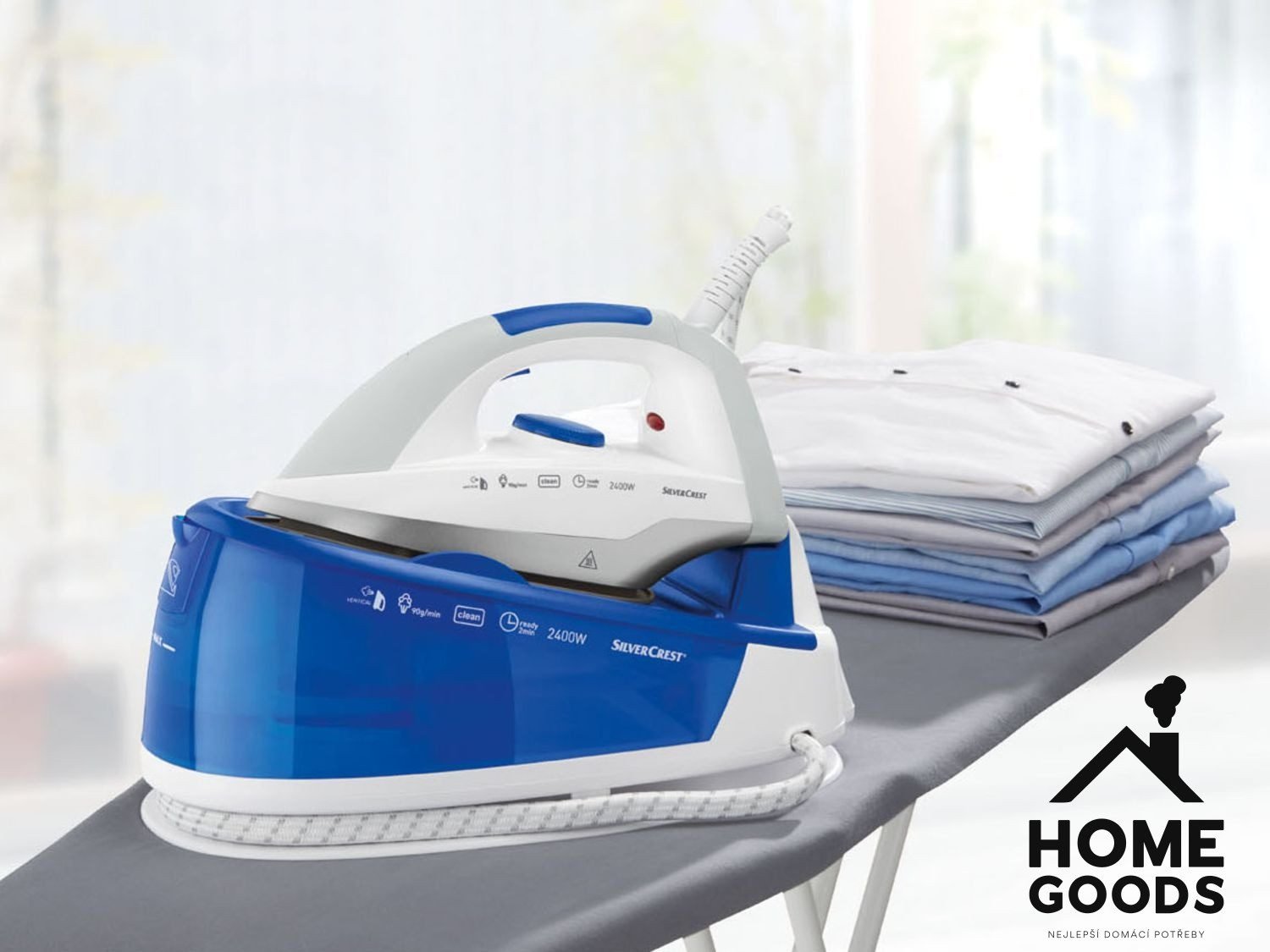 SILVERCREST® Žehlička s parní stanicí SDBS 2400 A1 - Obrázek 3