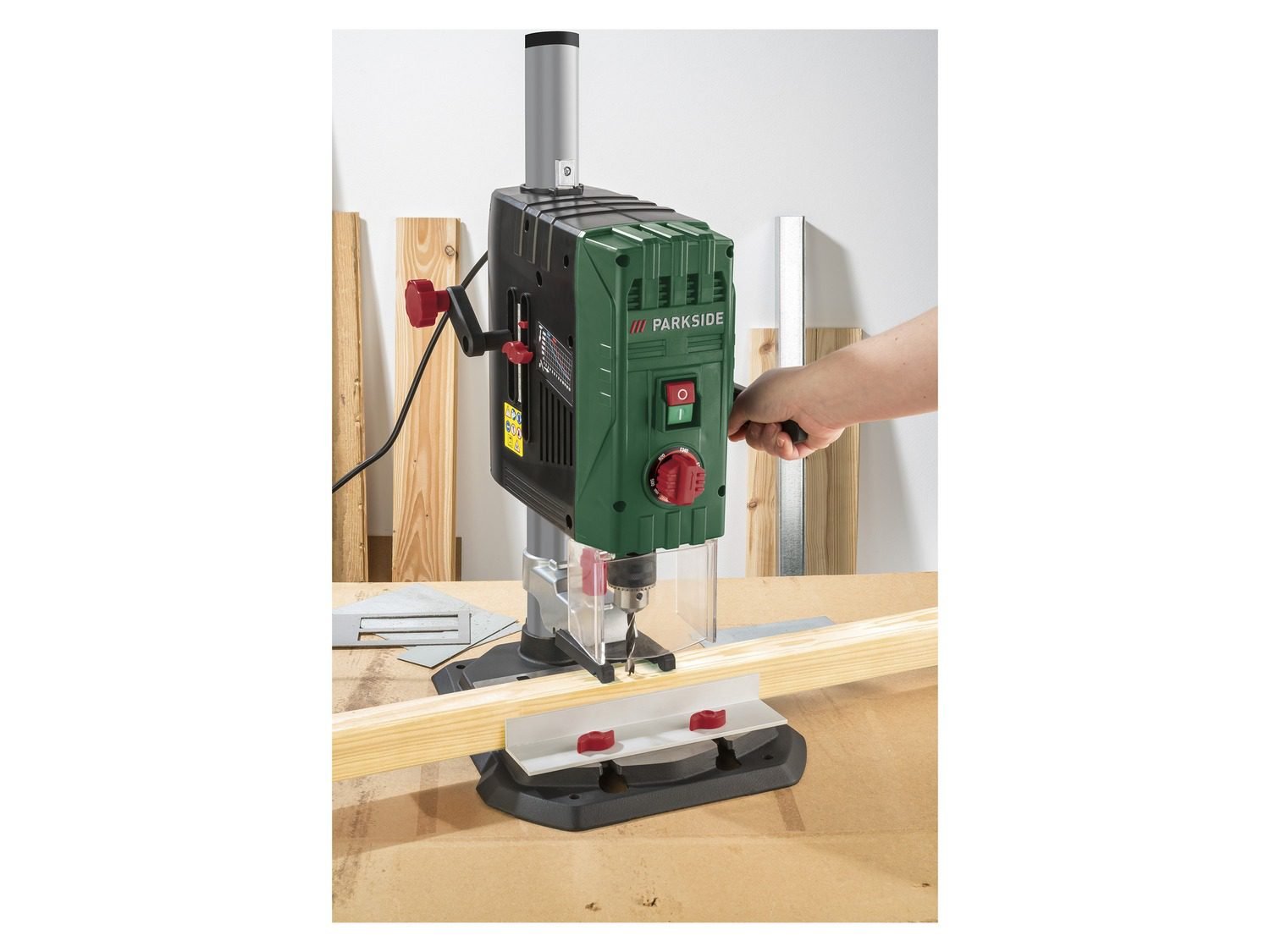 PARKSIDE® Stolní vrtačka s elektronickou regulací otáček PTBMOD 710 C3 - Obrázek 8