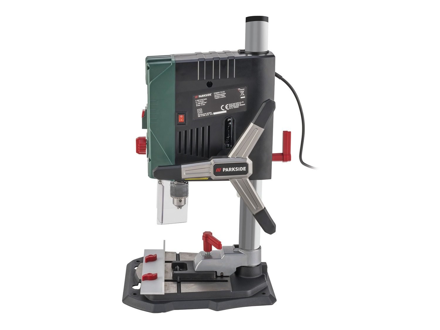 PARKSIDE® Stolní vrtačka s elektronickou regulací otáček PTBMOD 710 C3 - Obrázek 6