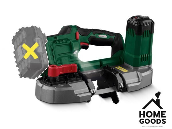 PARKSIDE® Aku pásová pila PMBA 20-Li B2 – bez akumulátoru a nabíječky