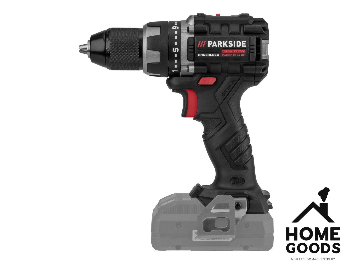 PARKSIDE PERFORMANCE® Aku vrtací šroubovák PABSP 20-Li C4– bez akumulátoru a nabíječky - Obrázek 4