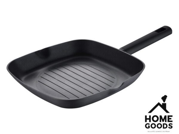 Masterpro Grilovací pánev z kovaného hliníku, Ø 28 cm