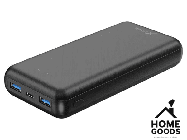 Xlayer
Powerbanka 20 000 mAh, USB-C PD, 2 x USB-A